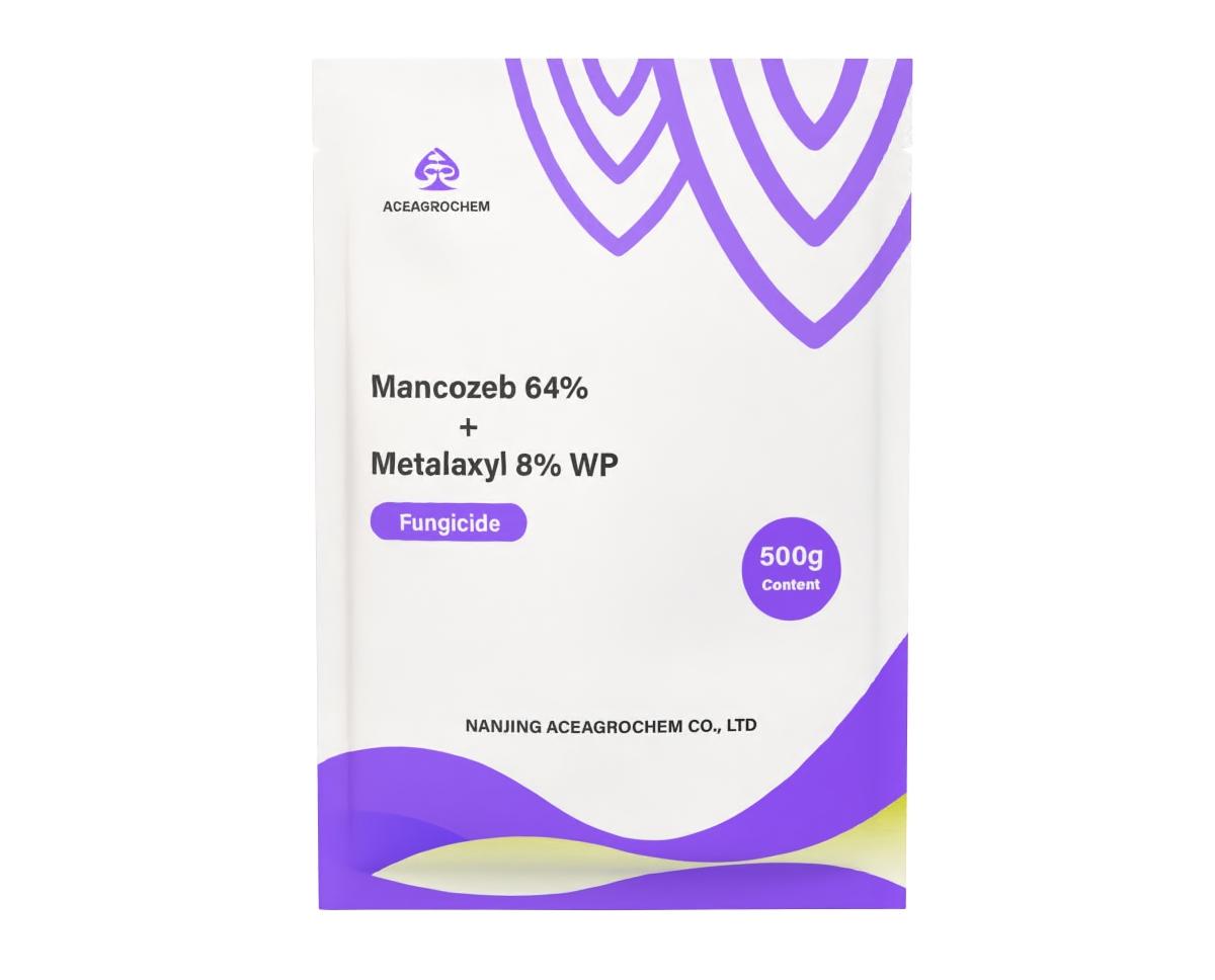 Mancozeb 64% + Metalaxyl 8% WP